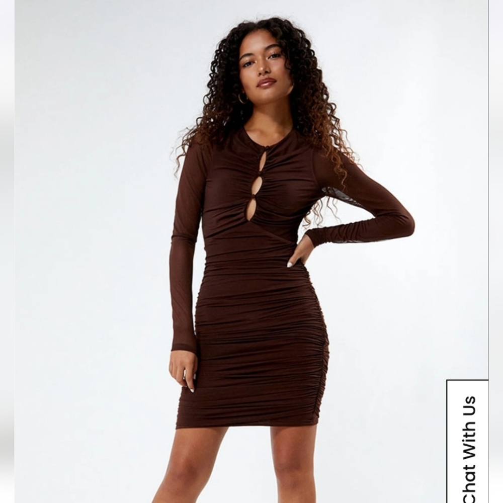 MINKPINK Allure Mesh Mini Dress